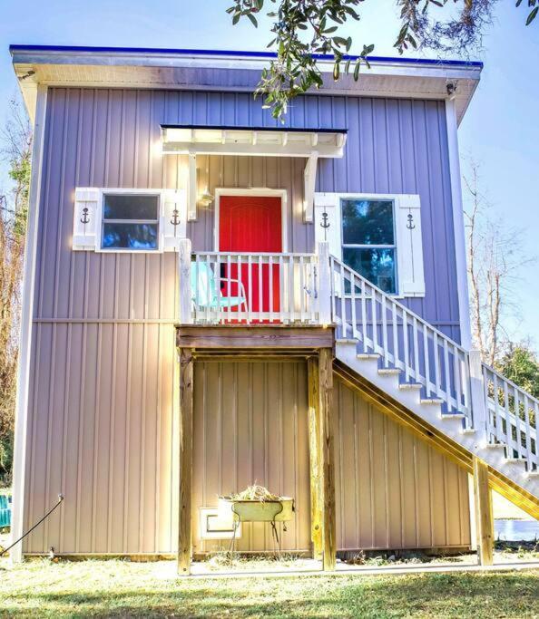 Secluded Tiny House By The Marsh With Hunting Island Beach Pass Frogmore Exterior foto